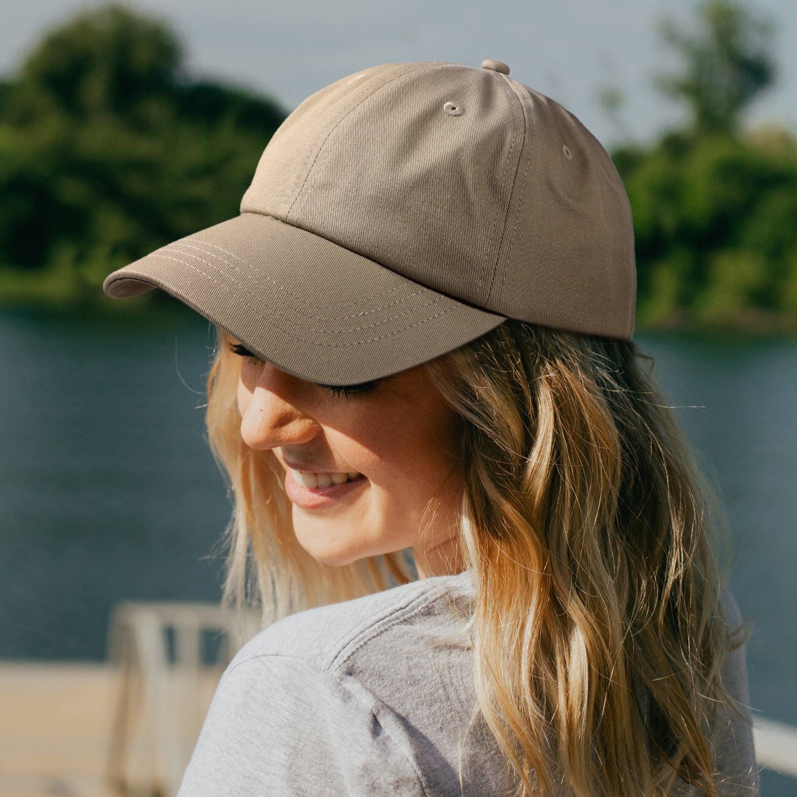 Womens Satin Lined Baseball Cap unconstrusted Sport Silky Lined