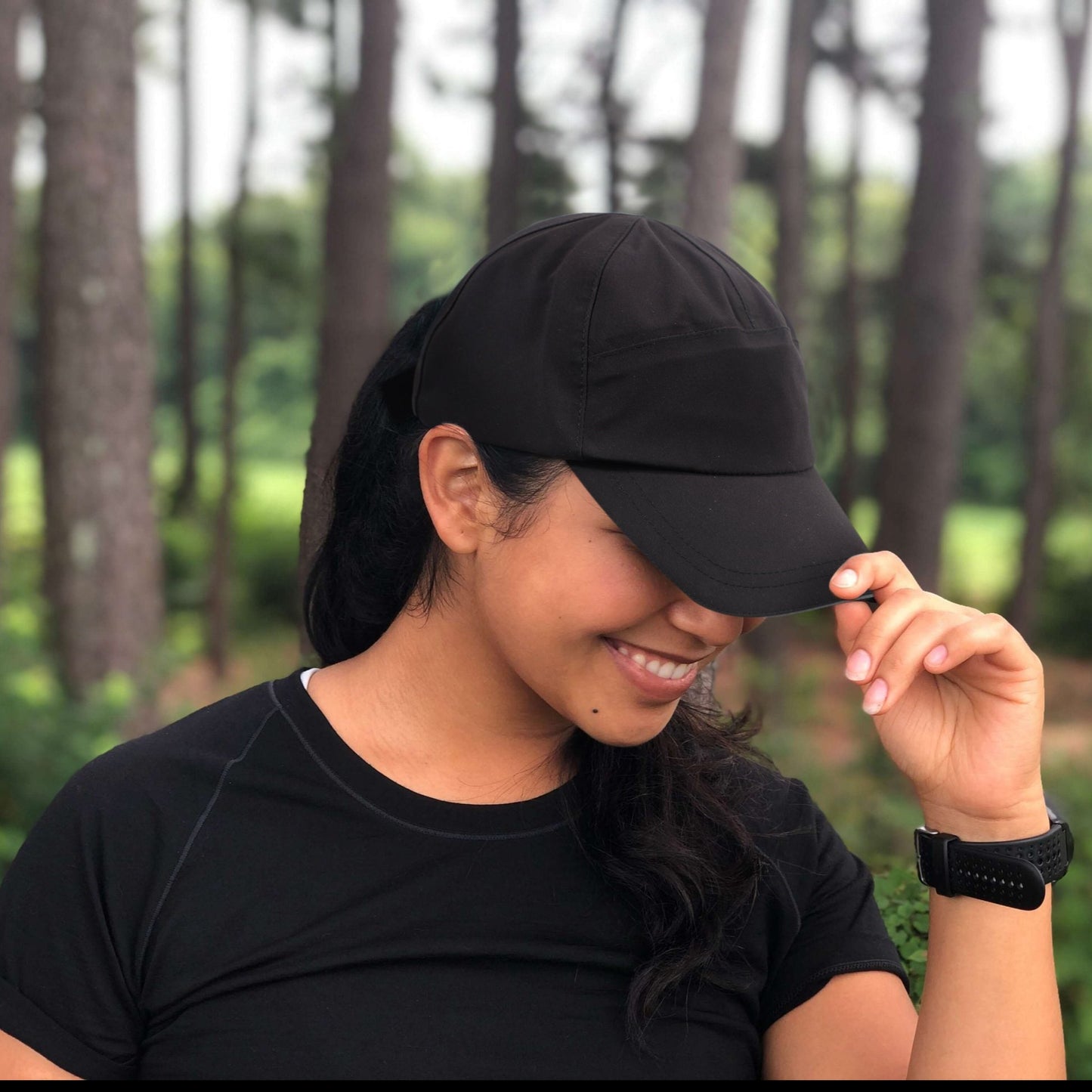 Waterproof Baseball  Outdoor Cap with Reflective Belt