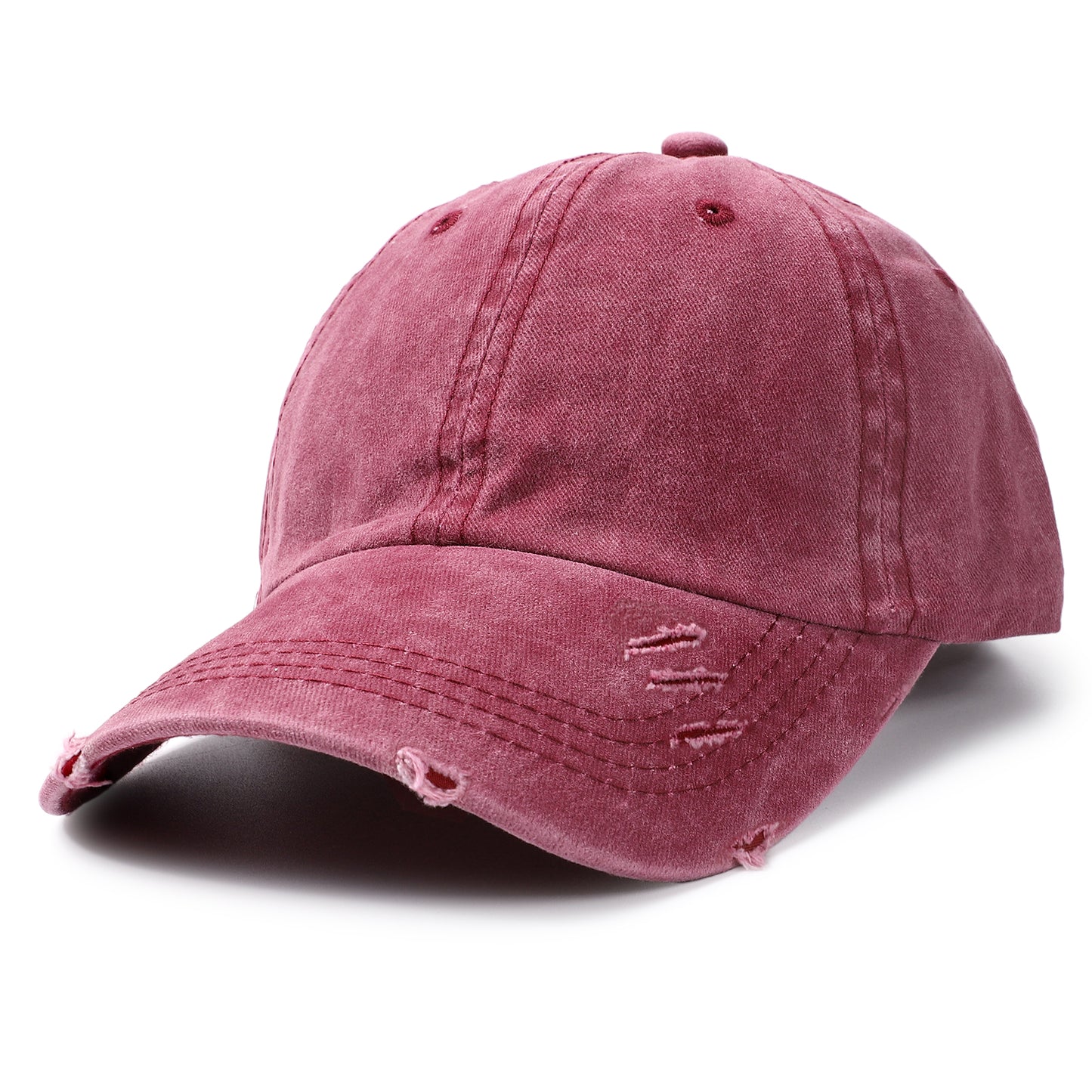 Washed Cotton Baseball Cap for Men Women