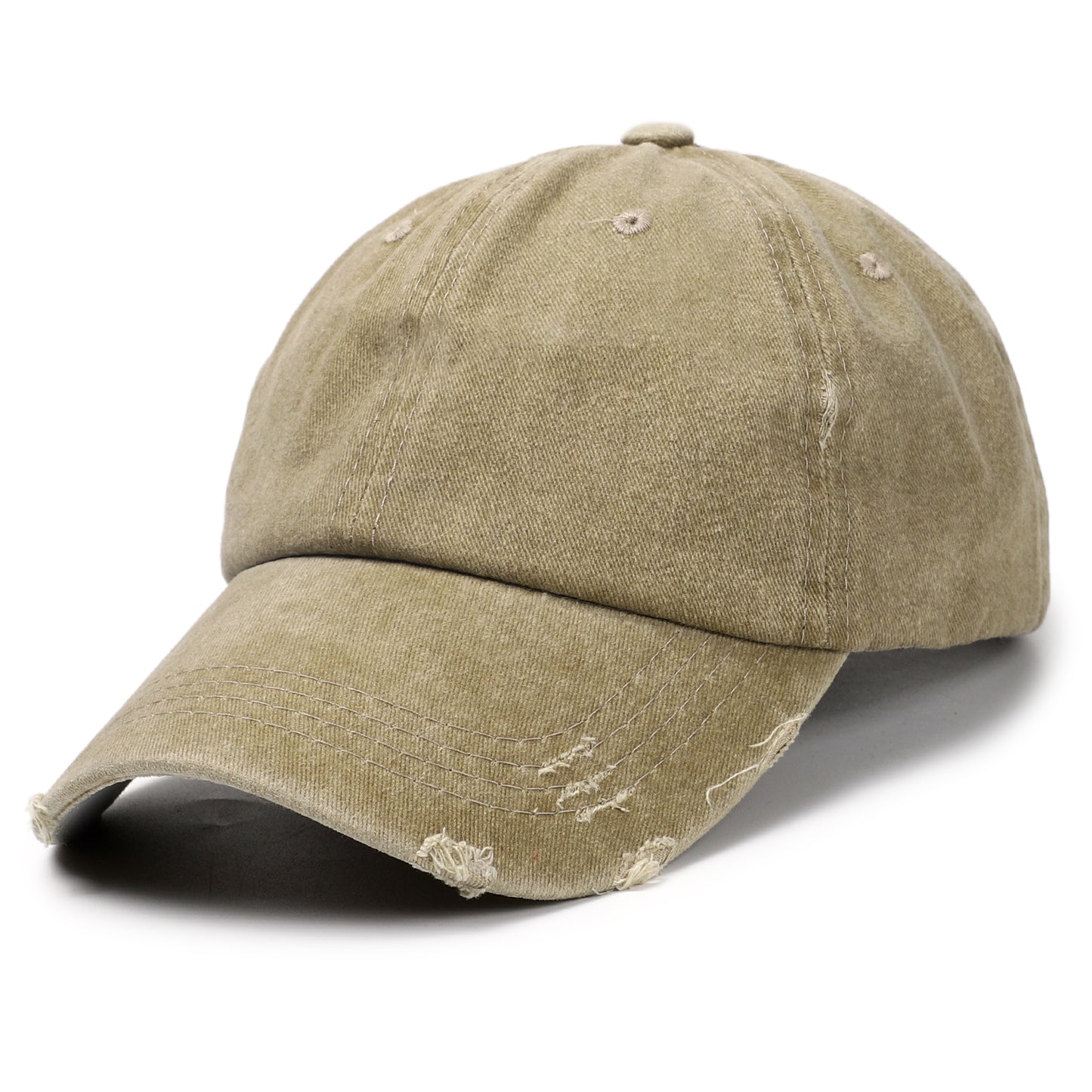 Washed Cotton Baseball Cap for Men Women