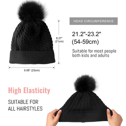 Lvaiz Satin Lined Cuffed Beanie