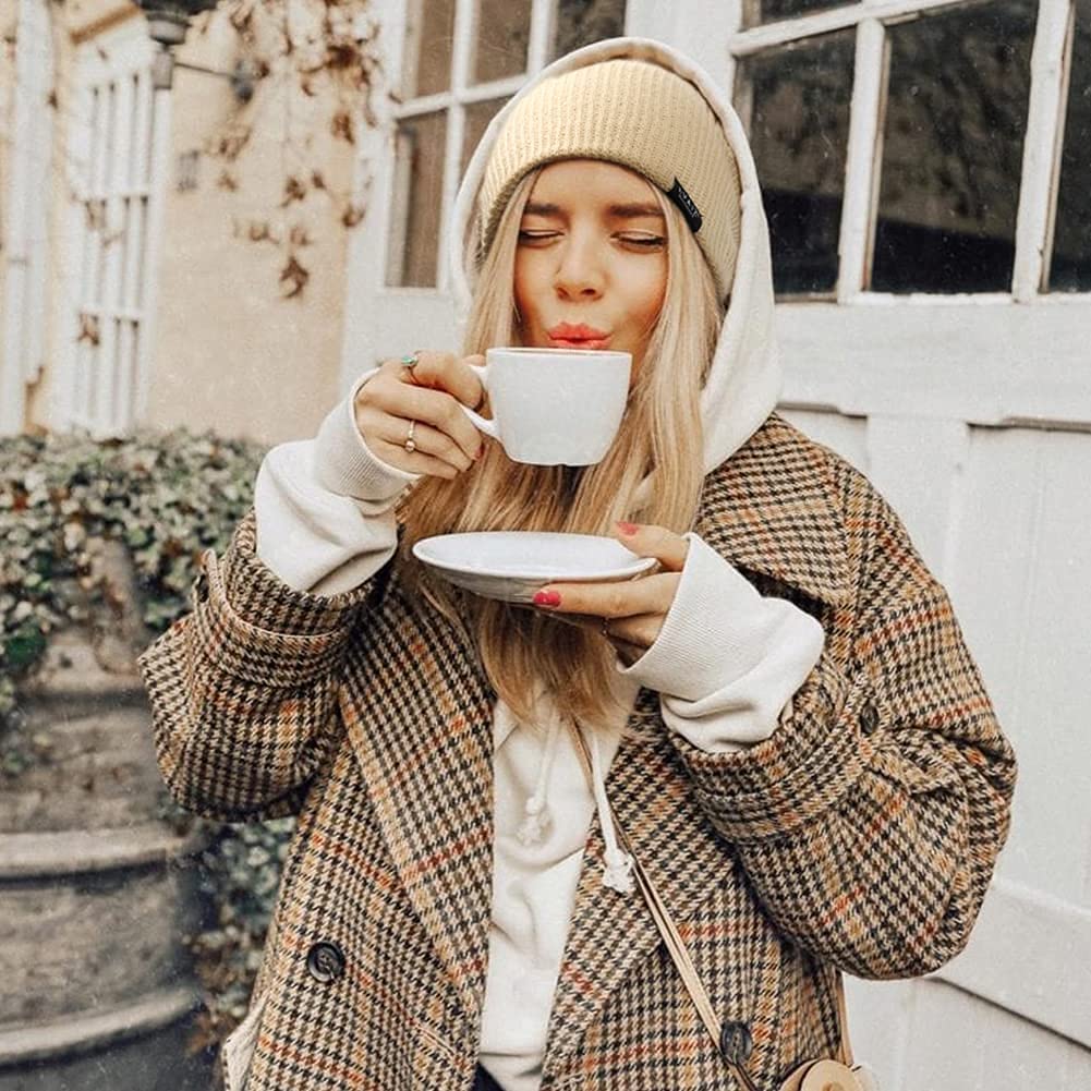 Stretchy Soft Thin Knitted Beanie Hats