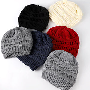 Satin Lined Winter Beanie Hat