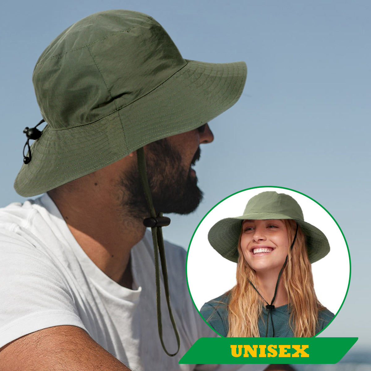 Waterproof Sun UPF 50+ Bucket Hat