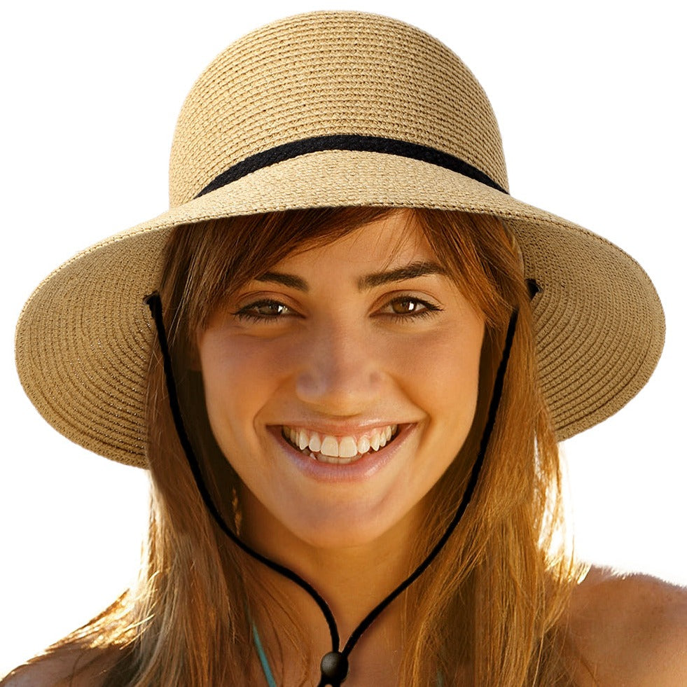 Adjustable chin strap for hats on sale