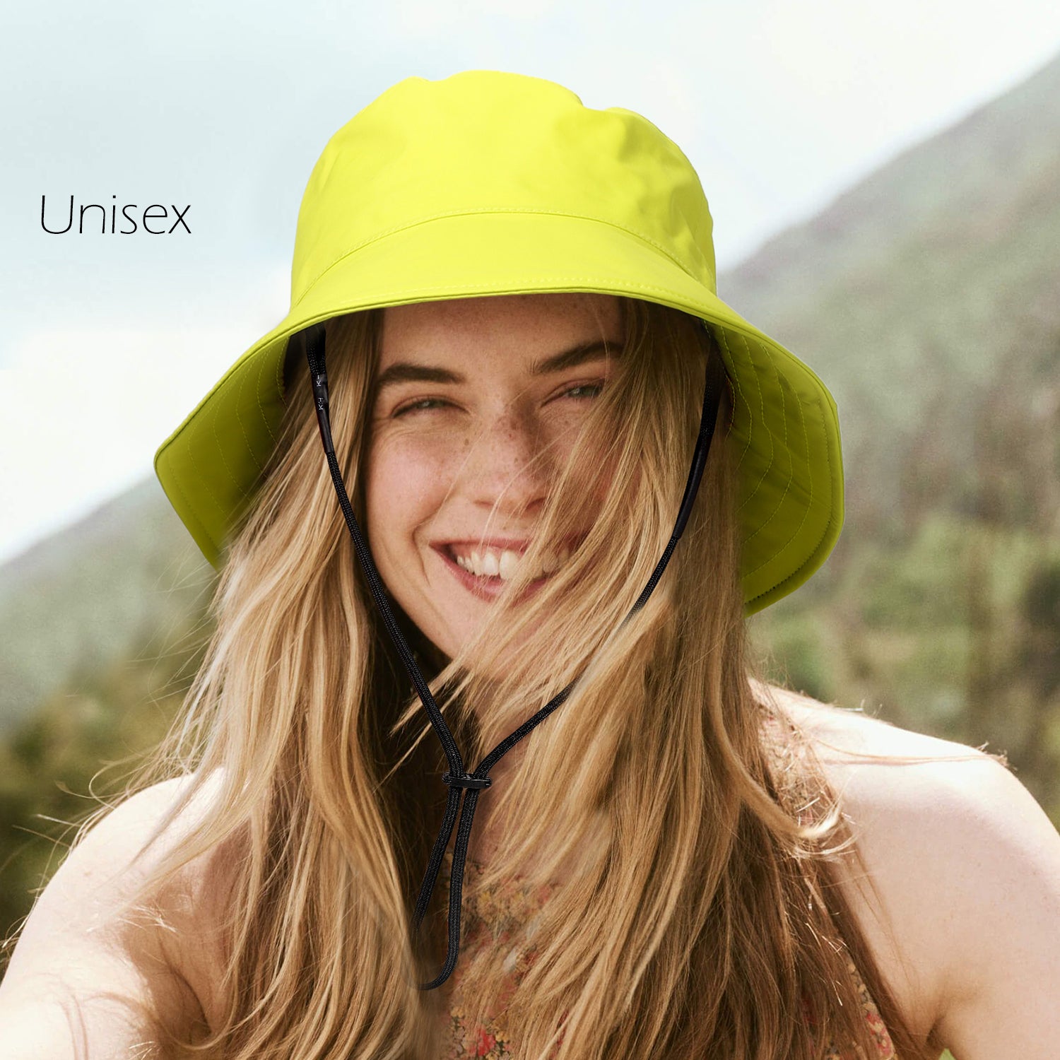 Womens Waterproof Bucket Sun Hat UPF 50+ Outdoor Beach Boonie Floppy Rain  Hat for Men Fishing Hiking Safari Cap with Strings – Lvaiz